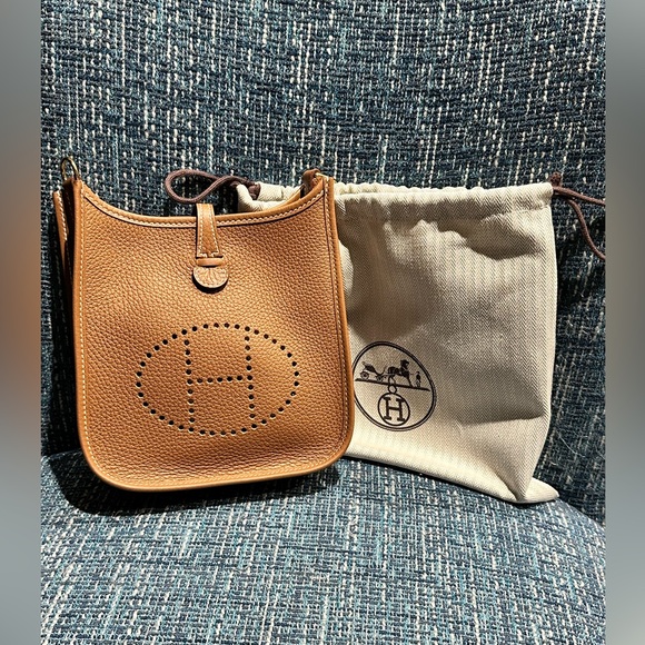 Hermès Evelyne TPM Gold Clemence GHW - Picture 5 of 14